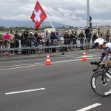 Joao Almeida n'a pas tremblé sur les quais de Genève. KEYSTONE/JEAN-CHRISTOPHE BOTT